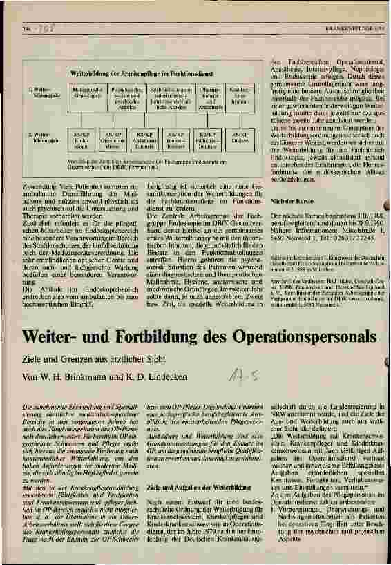 Vorschauseite 2: Erste Erfahrungen mit der Weiterbildung im Fachbereich Endoskopie
