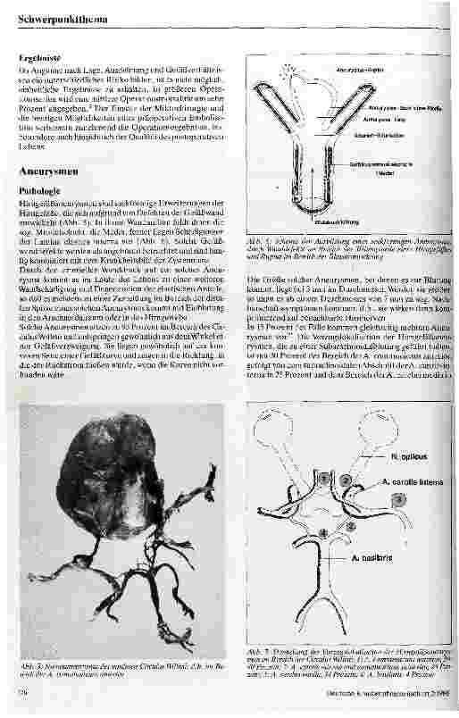 Vorschauseite 5: Angiome und Aneurysmen