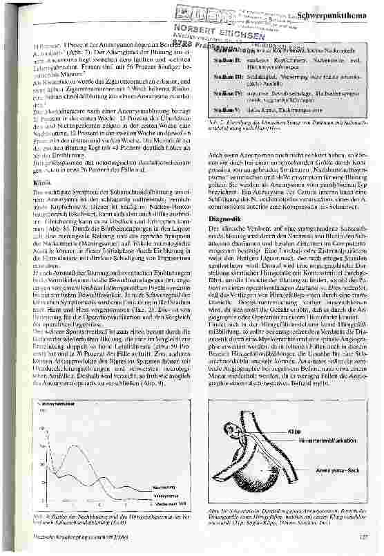 Vorschauseite 6: Angiome und Aneurysmen