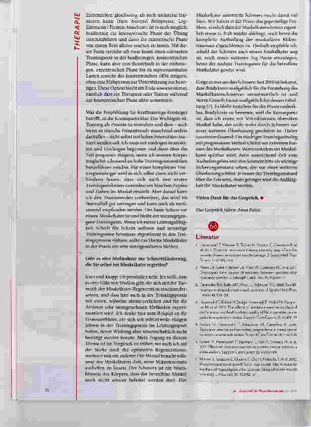 Vorschauseite 5: Exzentrik und Muskelkater