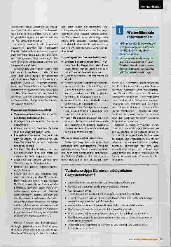 Vorschauseite 2: Kritik am Chef? Wie geht das?