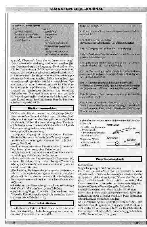 Vorschauseite 3: Problematik der zentralen Venenkatheterisierung