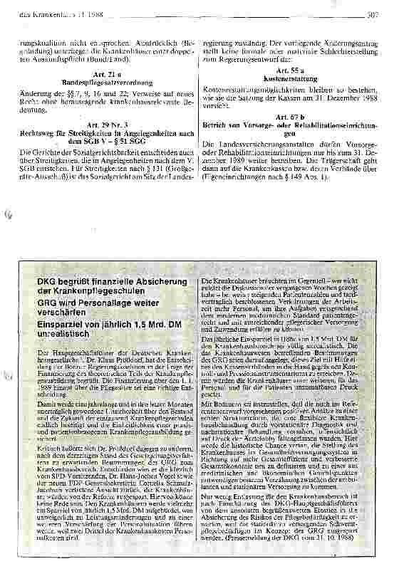 Vorschauseite 4: GRG: Letzte Entscheidung der Regierungskoalition