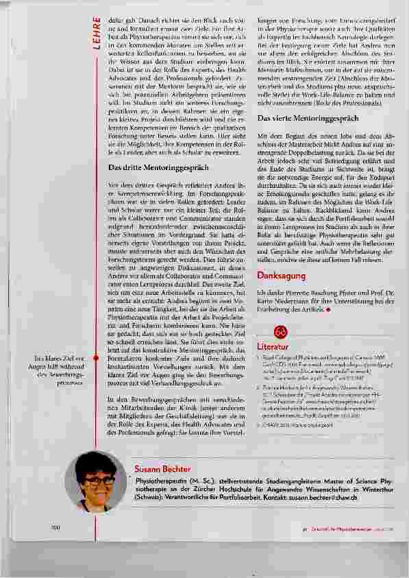 Vorschauseite 3: Portfolioarbeit als Lernbegleitung
