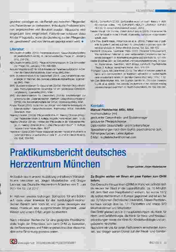 Vorschauseite 3: Partizipation in der psychiatrischen Gesundheitsund Krankenpflege die Pflegevisite kanns