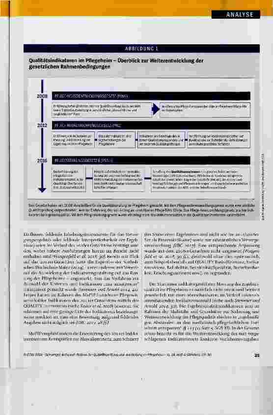 Vorschauseite 3: Reform der Qualitätsprüfung und -darstellung im Pflegeheim: Stand der Umsetzung und offene Fragen