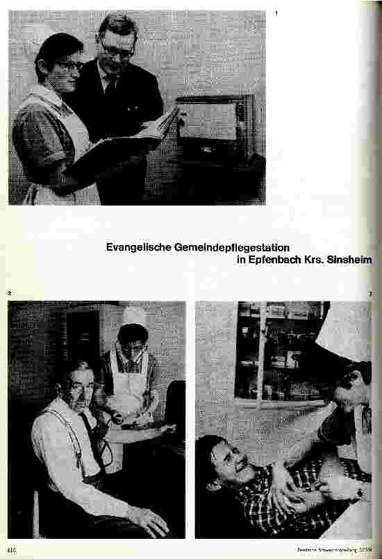 Vorschauseite 1: Evangelische Gemeindepflegestation in Epfenbach Krs. Sinsheim