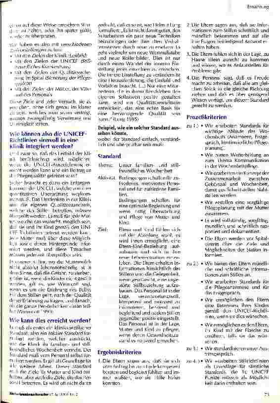 Vorschauseite 2: Ein stillfreundliches Wochenbett - Was heißt das?