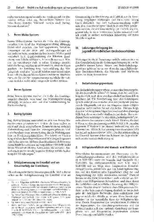 Vorschauseite 2: Rechtliche Rahmenbedingungen wirkungsorientierter Steuerung in der Kinderund Jugendhilfe