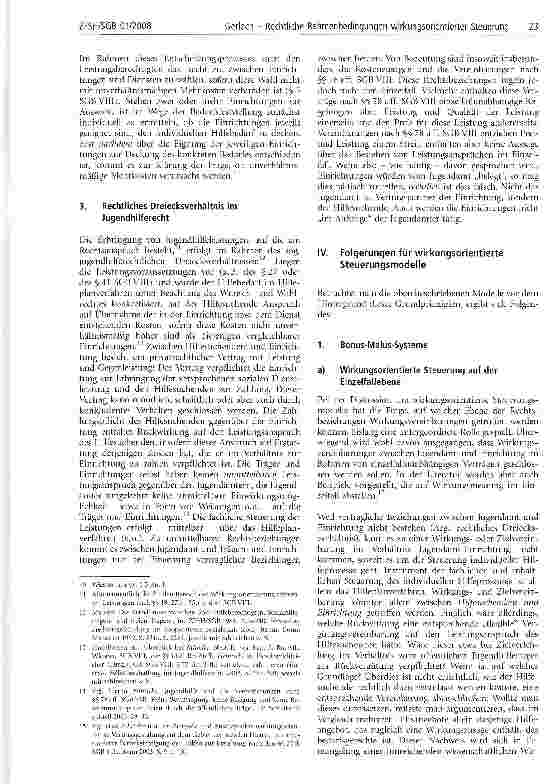 Vorschauseite 3: Rechtliche Rahmenbedingungen wirkungsorientierter Steuerung in der Kinderund Jugendhilfe