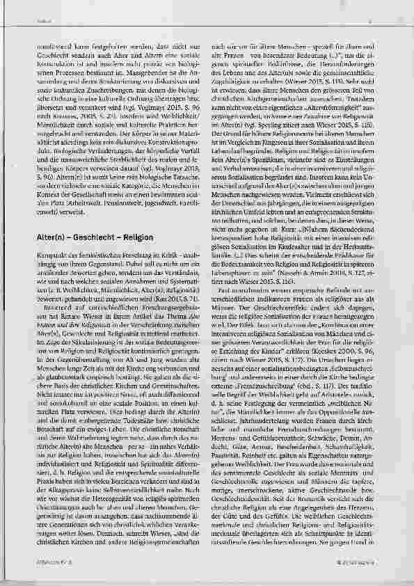 Vorschauseite 3: Alter(n), Geschlecht und Intersektionalität