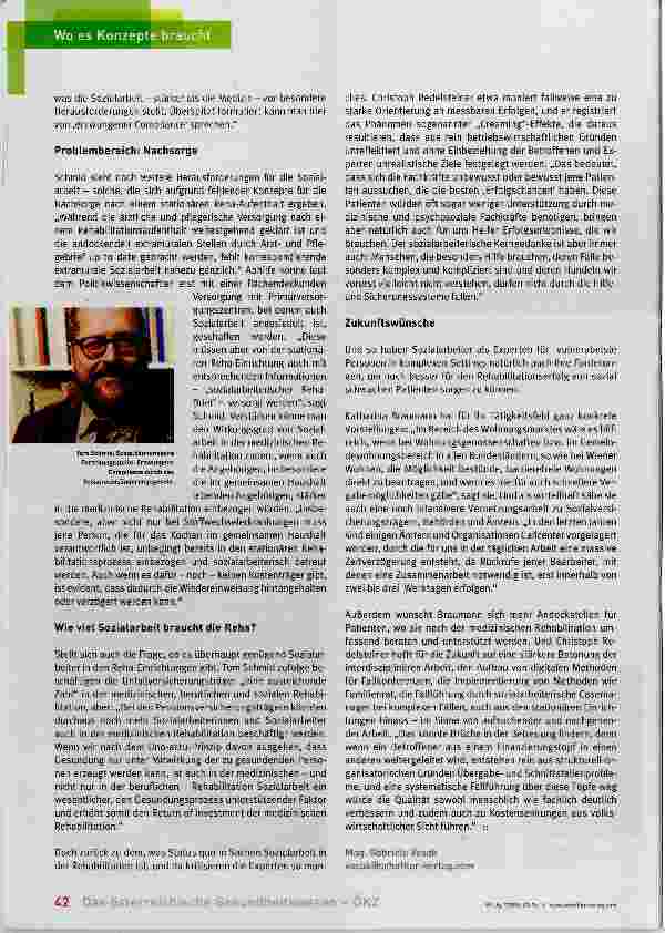 Vorschauseite 3: Wider die sozialen Fallstricke