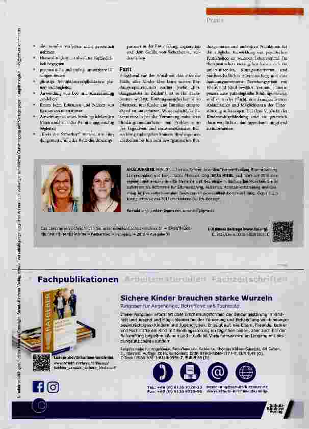 Vorschauseite 6: Sicherheit und Zuversicht vermitteln