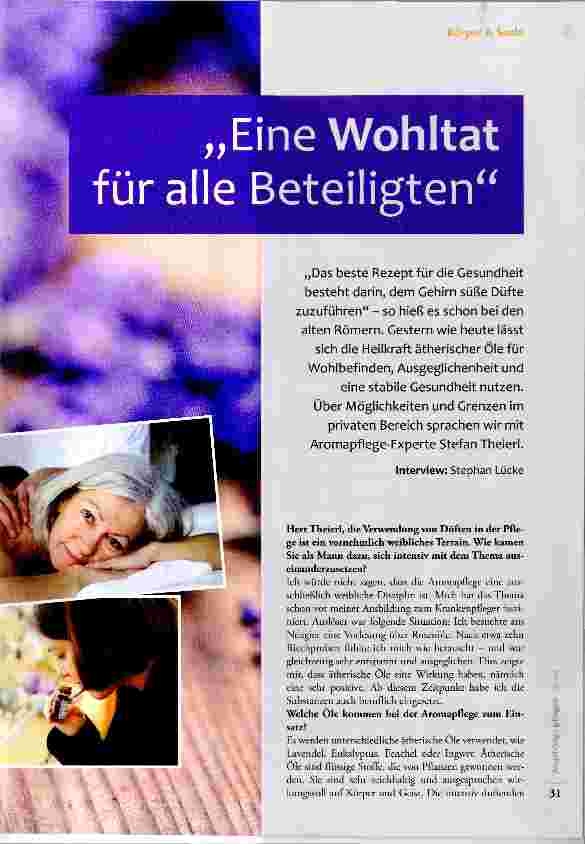 Vorschauseite 2: Eine Wohltat für alle Beteiligten