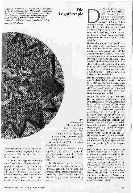 Vorschauseite 2: Anleitung zur Lebensfreude Eine Gerontagogin stellt ihre Arbeit vor