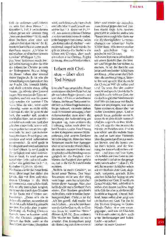 Vorschauseite 6: Sterben ist mein Gewinn?