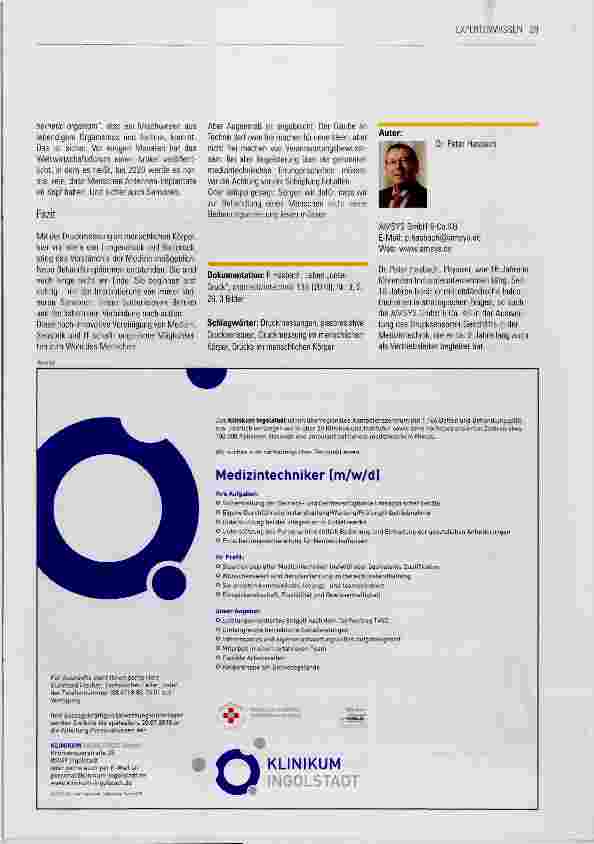 Vorschauseite 4: Leben „unter Druck“