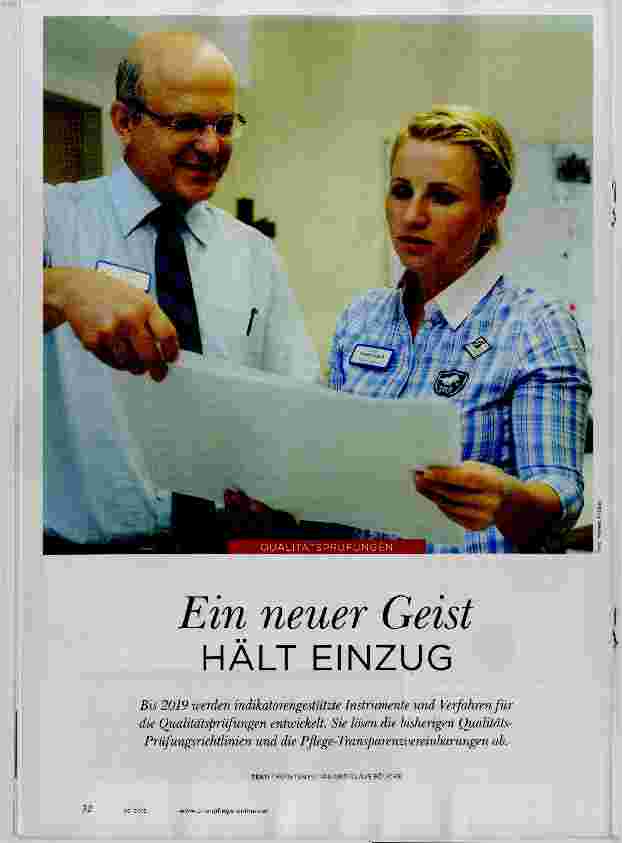 Vorschauseite 1: Ein neuer Geist HÄLT EINZUG