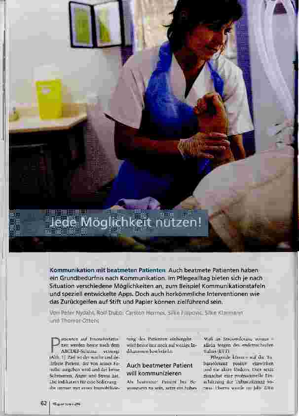 Vorschauseite 1: Jede Möglichkeit nutzen!