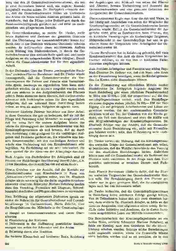 Vorschauseite 2: Probleme der heutigen Gemeindeschwester