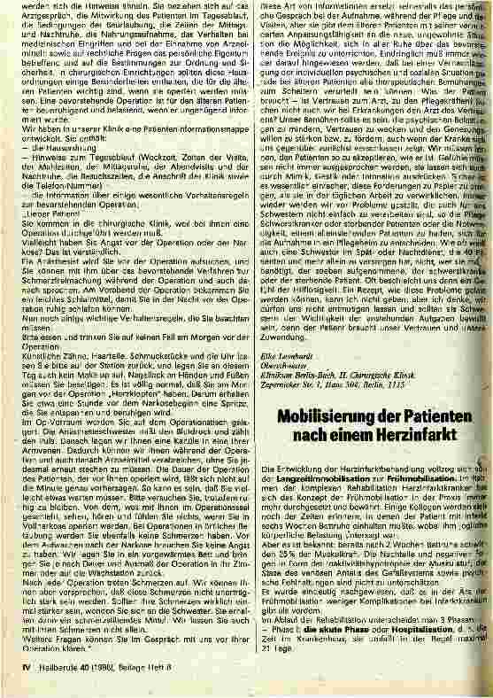 Vorschauseite 4: Zur krankenpflegerischen Betreuung älterer Patienten Psychische Besonderheiten u. Probleme älterer Patienten im Krankenhaus
