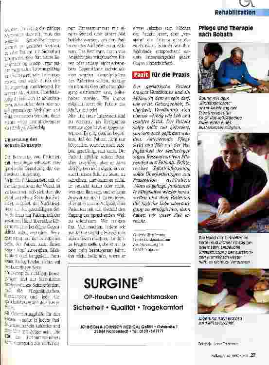 Vorschauseite 2: Pflege nach dem Bobath-Konzept: Hilfe zur Selbsthilfe in der geriatrischen Pflege