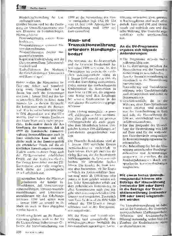 Vorschauseite 3: 41.Jahrestagung des VKD Auswirkungen auf das Rechnungswesen des Krankenhauses