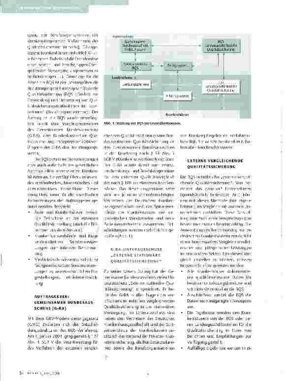 Vorschauseite 2: DIE BUNDESGESCHÄFTSSTELLE QUALITÄTSSICHERUNG (BQS)