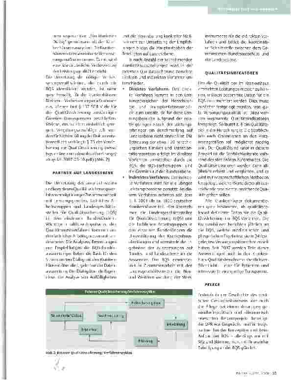 Vorschauseite 3: DIE BUNDESGESCHÄFTSSTELLE QUALITÄTSSICHERUNG (BQS)