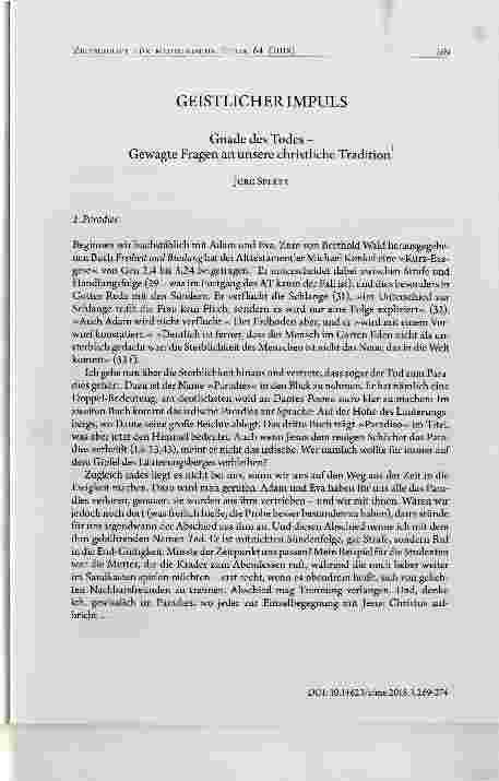Vorschauseite 1: Gnade des Todes - Gewagte Fragen an unsere christliche Tradition