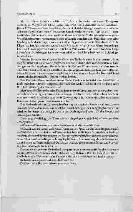 Vorschauseite 3: Gnade des Todes - Gewagte Fragen an unsere christliche Tradition
