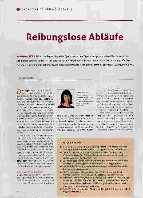 Vorschauseite 1: Reibungslose Abläufe