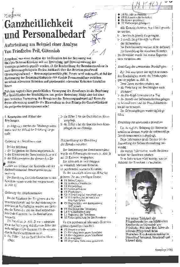 Vorschauseite 1: Ganzheitlichkeit und Personalbedarf