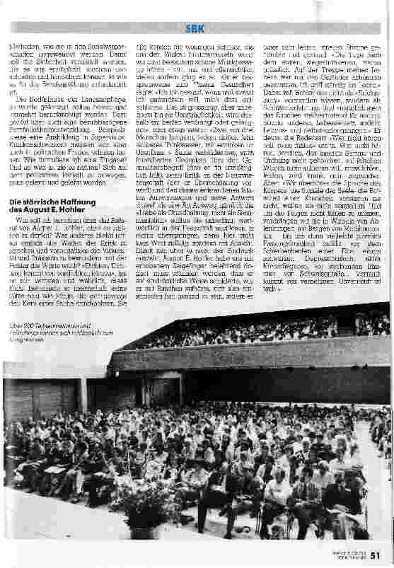 Vorschauseite 3: Aufbruch in die Zukunft SBK-Jubiläum - 10 Jahre Zusammenschluss der drei Pflegezweige