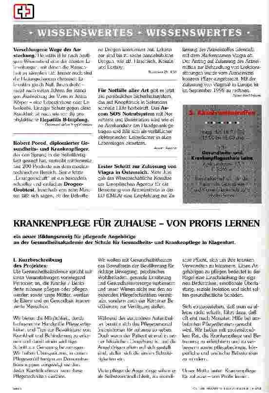 Vorschauseite 1: Krankenpflege für Zuhause - von Profis lernen