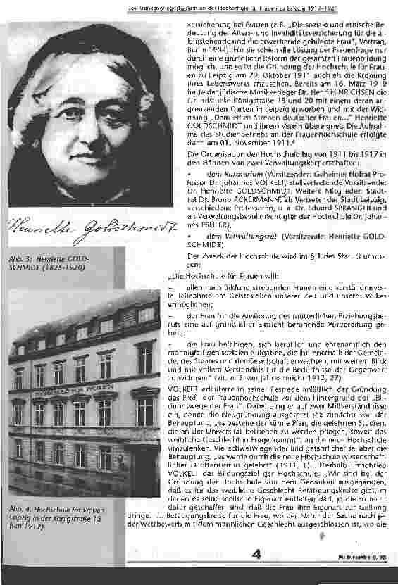 Vorschauseite 3: Das Krankenpflegestudium an der Hochschule für Frauen zu Leipzig von 1912 bis 1921