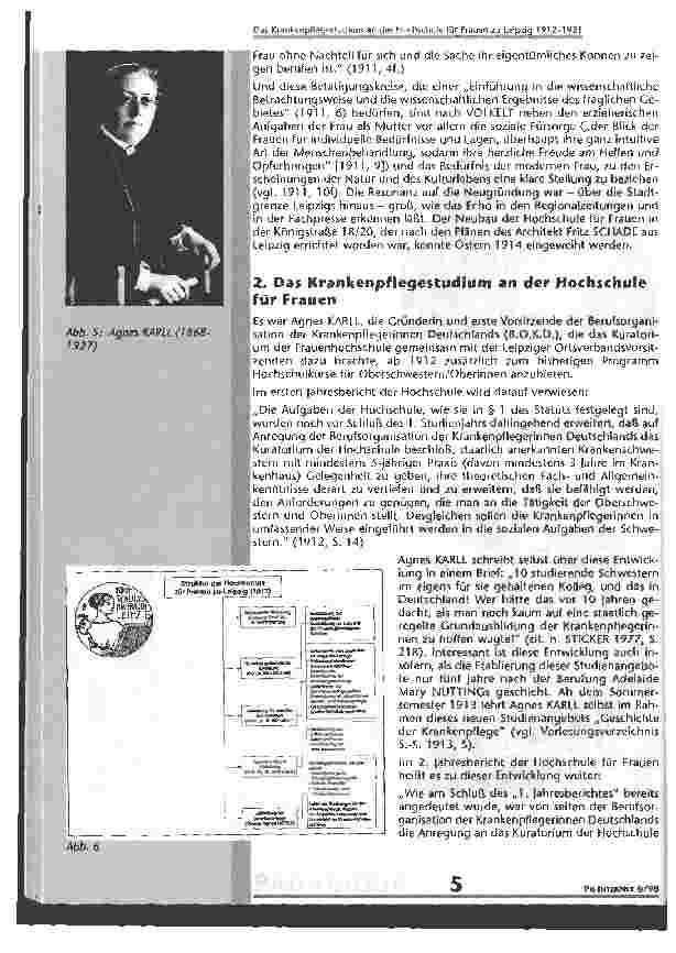 Vorschauseite 4: Das Krankenpflegestudium an der Hochschule für Frauen zu Leipzig von 1912 bis 1921