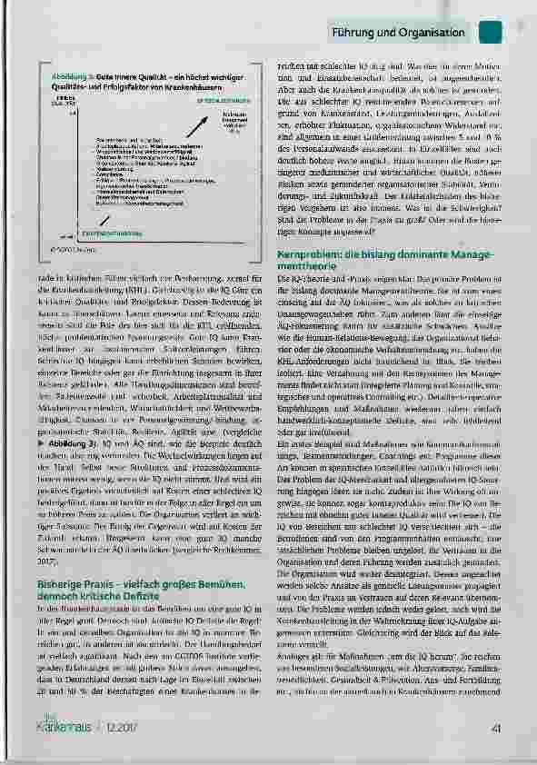 Vorschauseite 2: Krankenhausmanagement im 21. Jahrhundert