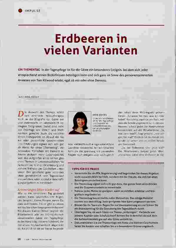 Vorschauseite 1: Erdbeeren in vielen Varianten
