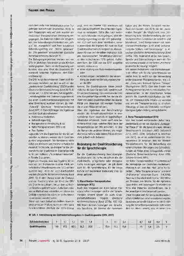 Vorschauseite 3: Die Qualitätssicherung der Deutschen Rentenversicherung Bund