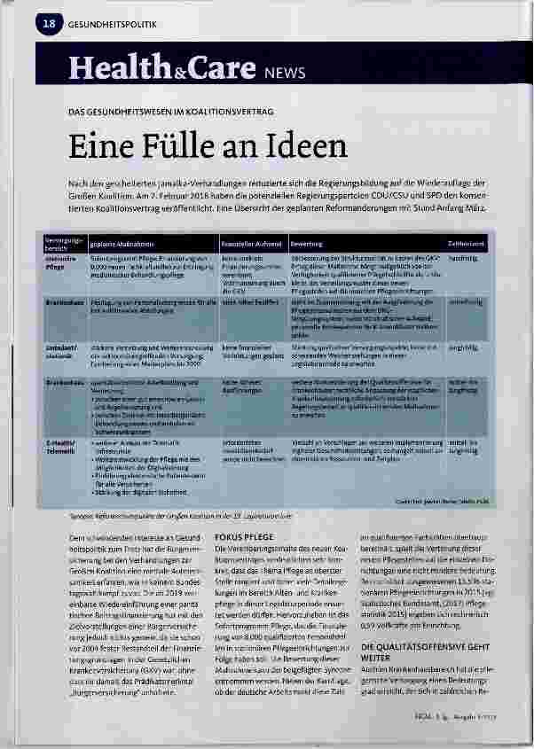 Vorschauseite 1: Eine Fülle an Ideen