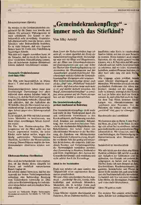 Vorschauseite 2: Schwangerschaftsverhütung bei Ileostomieträgerinnen