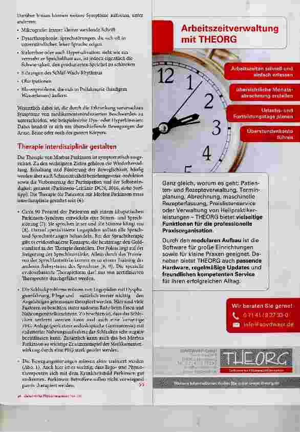 Vorschauseite 4: Evidenzbasierte Physiotherapie bei Morbus Parkinson