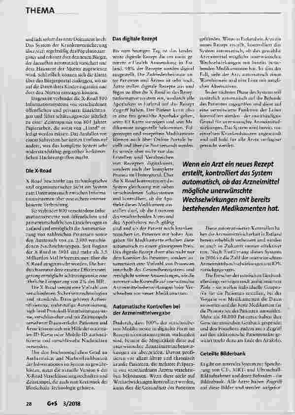 Vorschauseite 4: E-Health in Estland