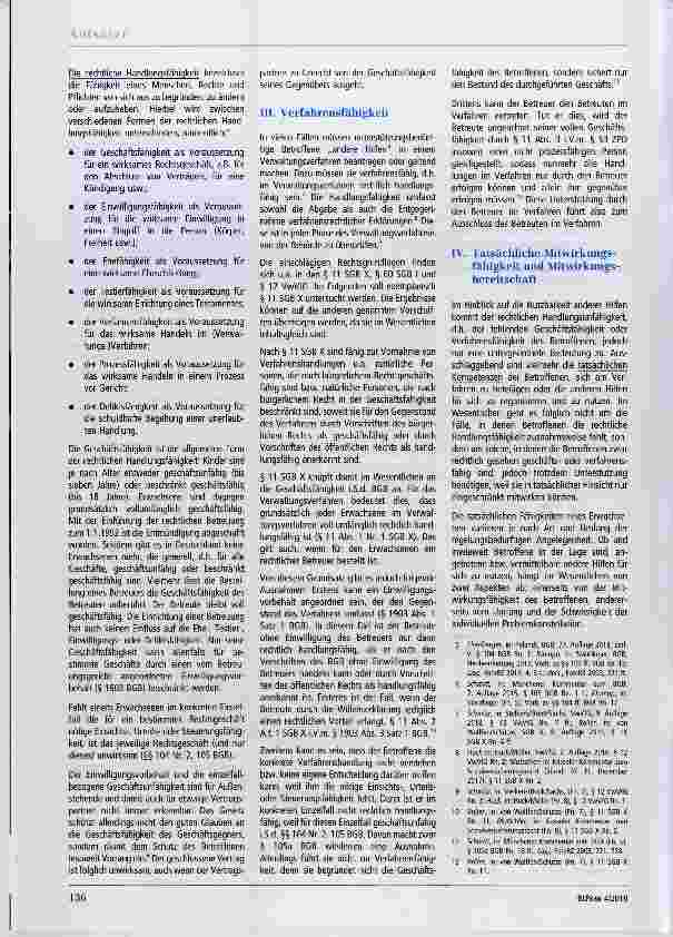 Vorschauseite 2: Mitwirkungsfähigkeit und betreuungsvermeidende Hilfen