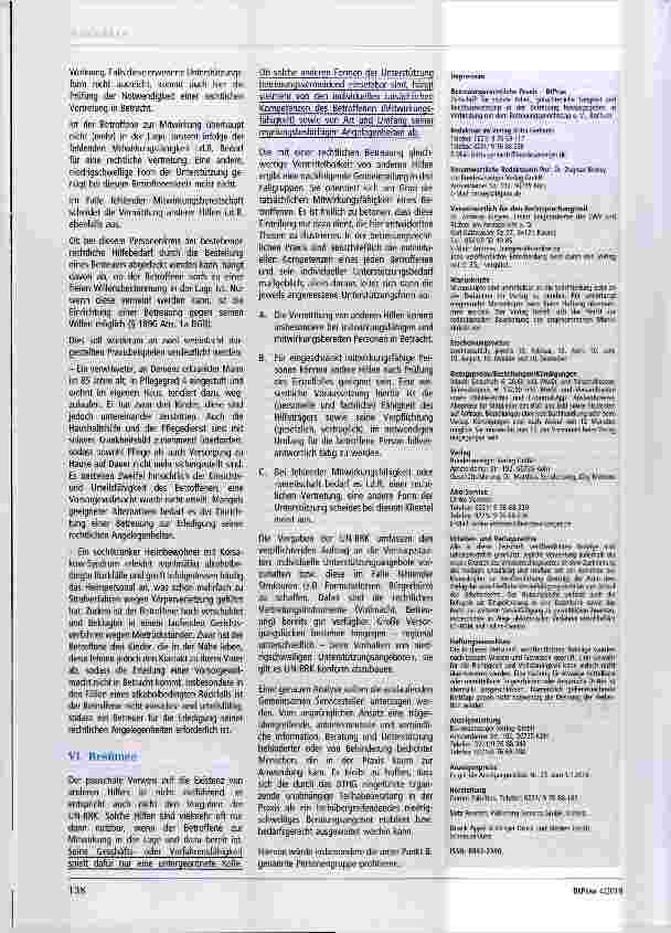 Vorschauseite 4: Mitwirkungsfähigkeit und betreuungsvermeidende Hilfen
