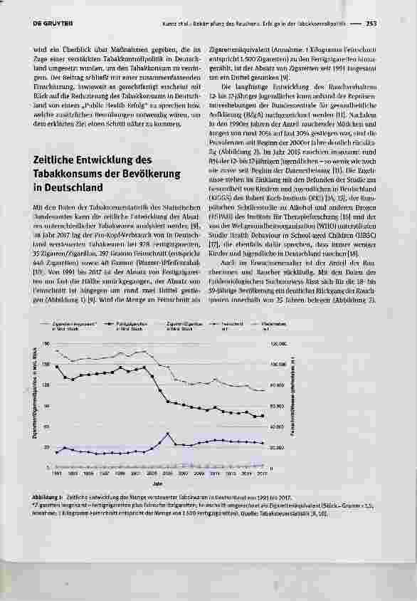 Vorschauseite 2: Bekämpfung des Rauchens: Erfolge in der Tabakkontrollpolitik Combating the tobacco epidemic: improvements in tobacco control