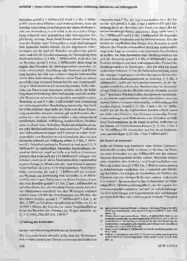 Vorschauseite 5: Gehirn-Computer-Schnittstellen: Aufklärung, Datenschutz und Haftungsrecht