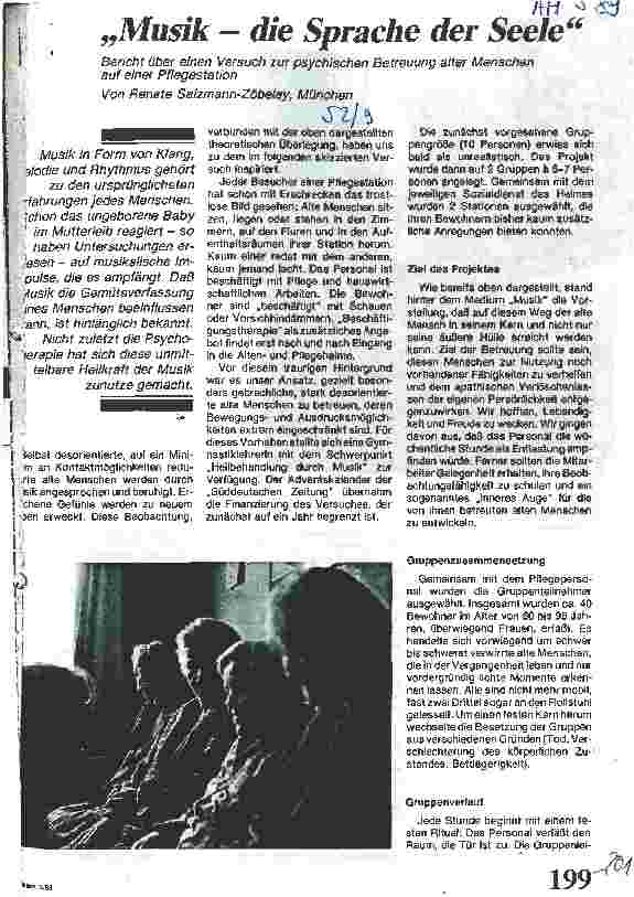Vorschauseite 1: Musik - die Sprache der Seele