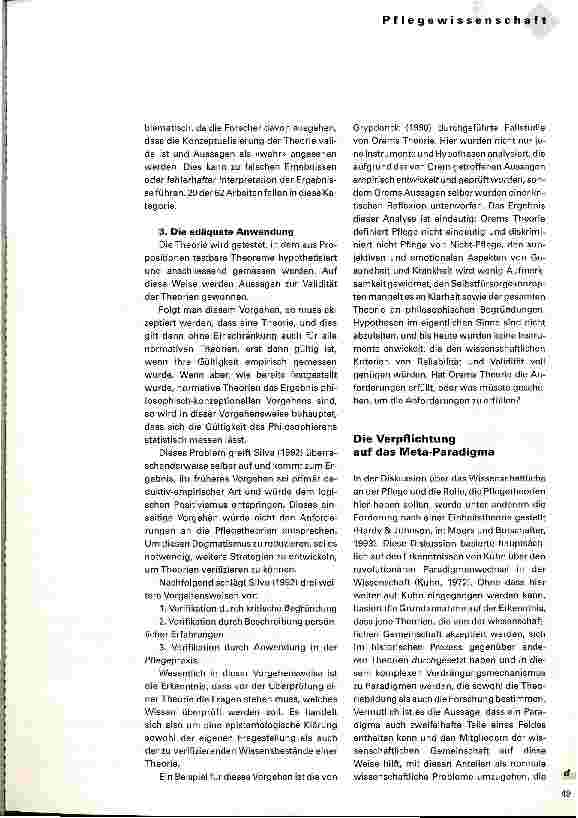 Vorschauseite 3: Perspektiven der Pflegewissenschaft Theoriebildung in einer Praxisdisziplin